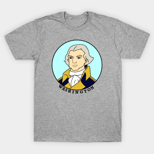 George Washington T-Shirt by Aeriskate